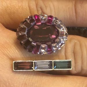 Swarovski Eminence Large Open  Ring
